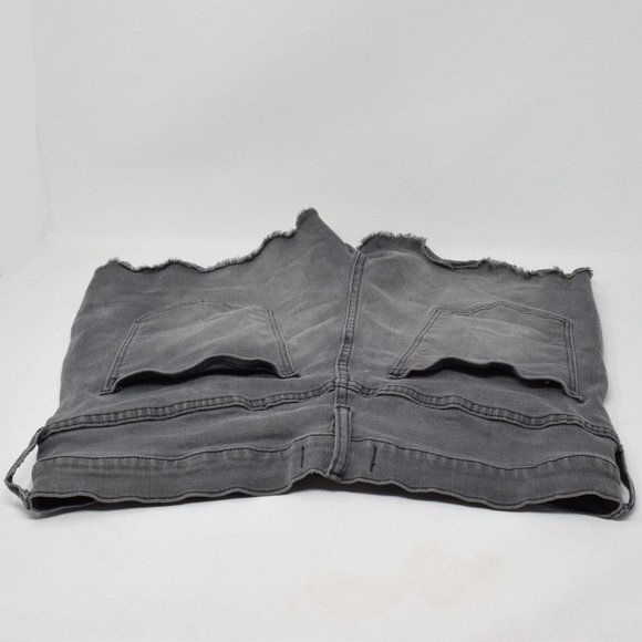 Madewell Denim Boy Shorts Black Gray Women 30 C1733 Comfy Neutral Boho Casual - Picture 12 of 14